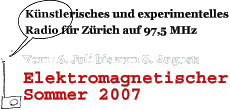 Elektromagnetischer Sommer 2007